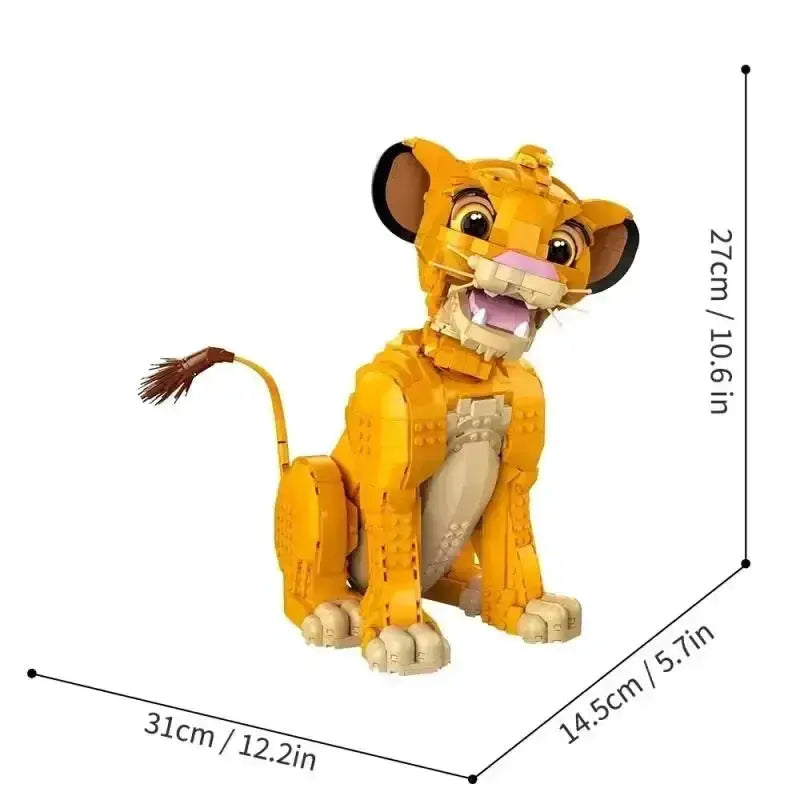 Lego Compatible Building Block Set Creative Play Lion King Dalmatian - ToylandEU