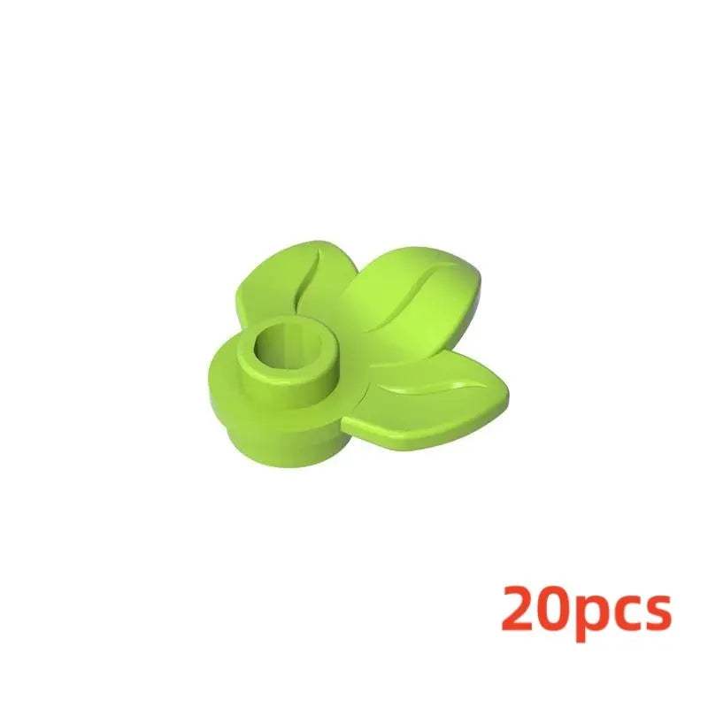 28573 2417 2423 19119 4727 32606 32607 6255 Plant Tree Leaf Flower Building Block Toy For Children Compatible Assemblage DIY MOC - ToylandEU