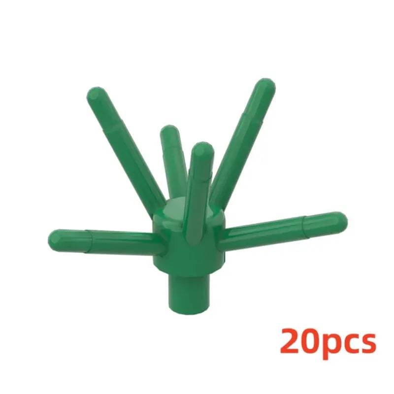 28573 2417 2423 19119 4727 32606 32607 6255 Plant Tree Leaf Flower Building Block Toy For Children Compatible Assemblage DIY MOC - ToylandEU