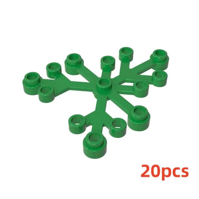 28573 2417 2423 19119 4727 32606 32607 6255 Plant Tree Leaf Flower Building Block Toy For Children Compatible Assemblage DIY MOC - ToylandEU