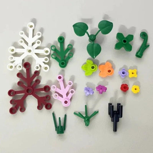  Lego Compatible Building Block Toy For Kids Tree Leaves -  ToylandEU™