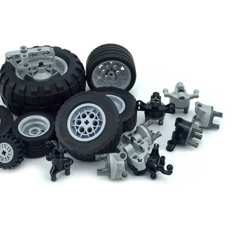  Lego Compatible Building Block Wheels For Cars Unisex -  ToylandEU™