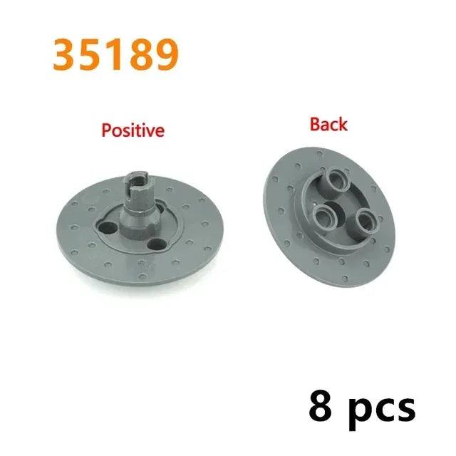  Lego Compatible Building Block Wheels For Cars Unisex -  ToylandEU™