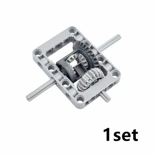 MOC Technical Tire Wheel Cross Hole Set Motorcycle Car Truck Wheels 44309 92402 32019 54120 11957 Construction Building Block - ToylandEU