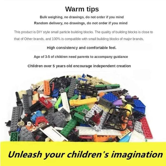  Lego Compatible Building Blocks 2500g Bulk Toy Set -  ToylandEU™
