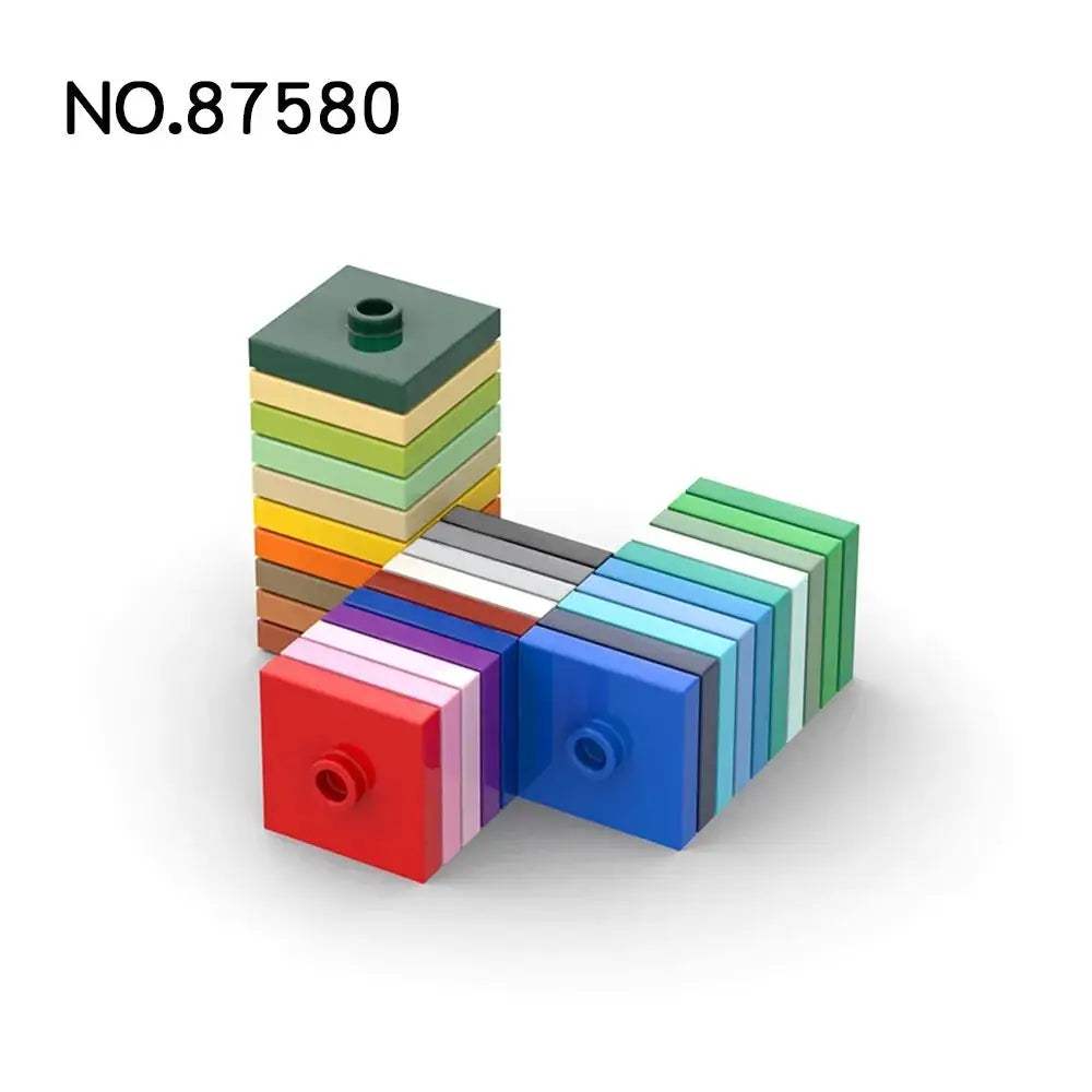  Lego Compatible Building Blocks Durable 50Pcs 2x2 Plate -  ToylandEU™