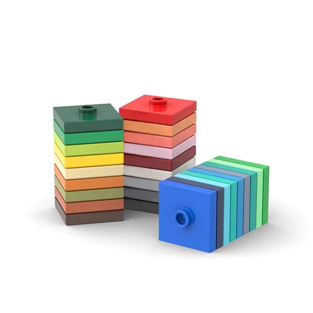 Lego Compatible Building Blocks Durable 50Pcs 2x2 Plate -  ToylandEU™