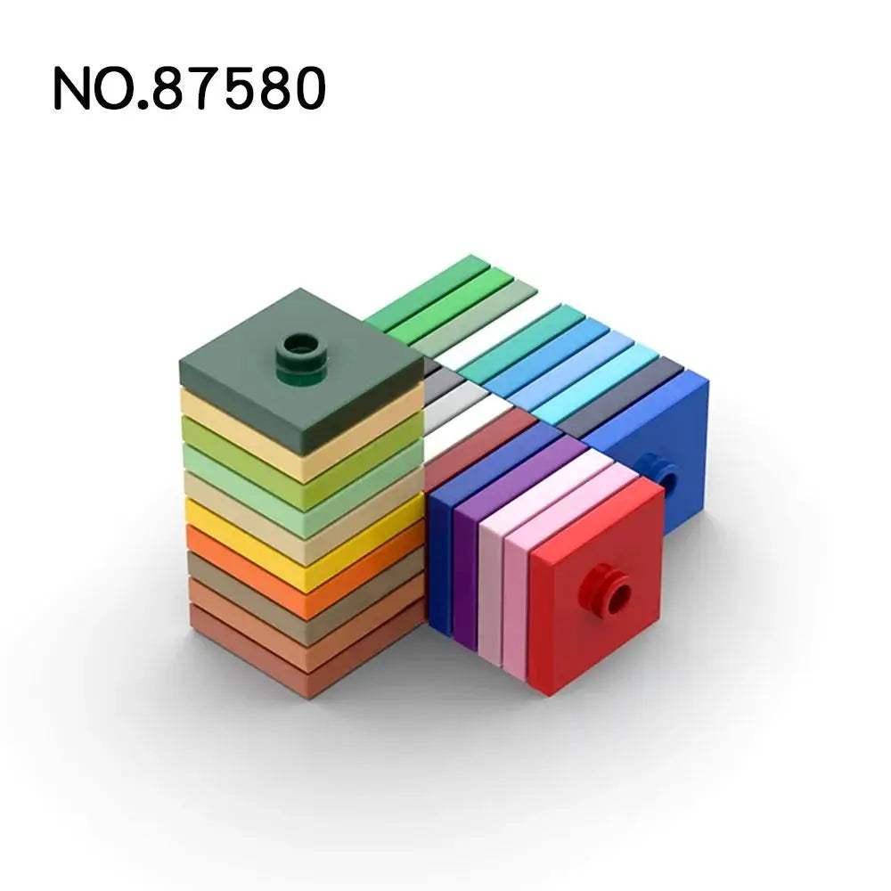  Lego Compatible Building Blocks Durable 50Pcs 2x2 Plate -  ToylandEU™