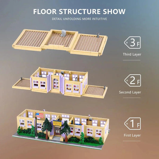  Lego Compatible Building Blocks Architecture Kit 3500 -  ToylandEU™