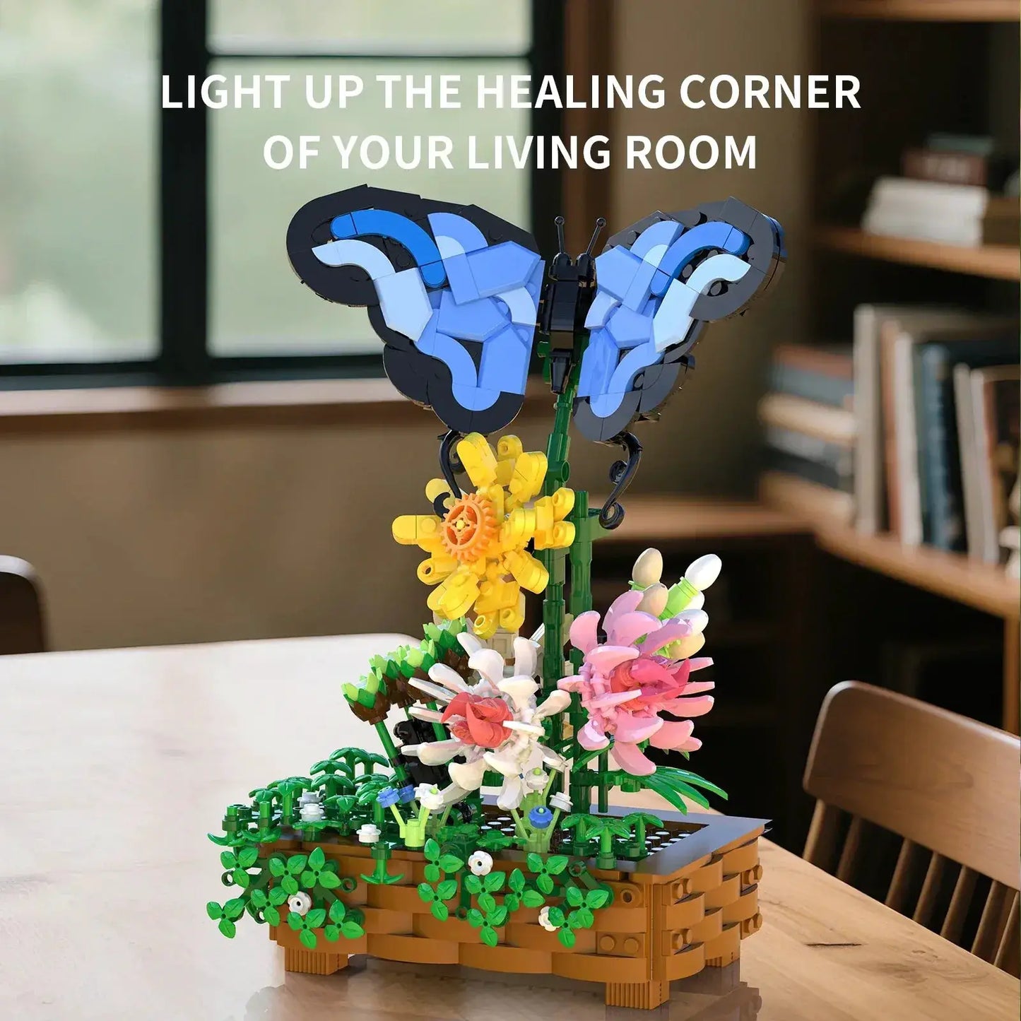 Lego Compatible Building Blocks Bonsai Butterfly Desk Decor - ToylandEU