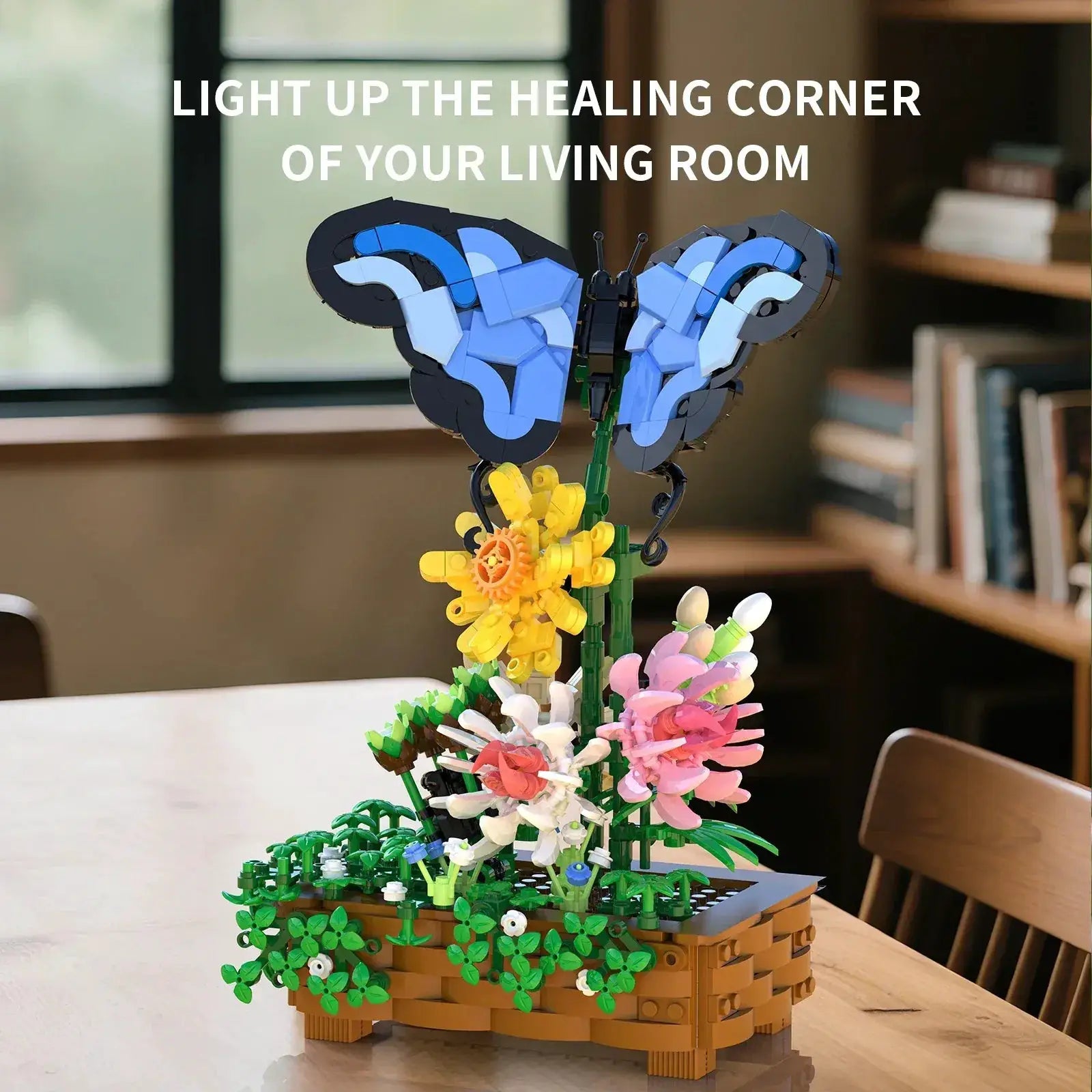 Lego Compatible Building Blocks Bonsai Butterfly Desk Decor - ToylandEU