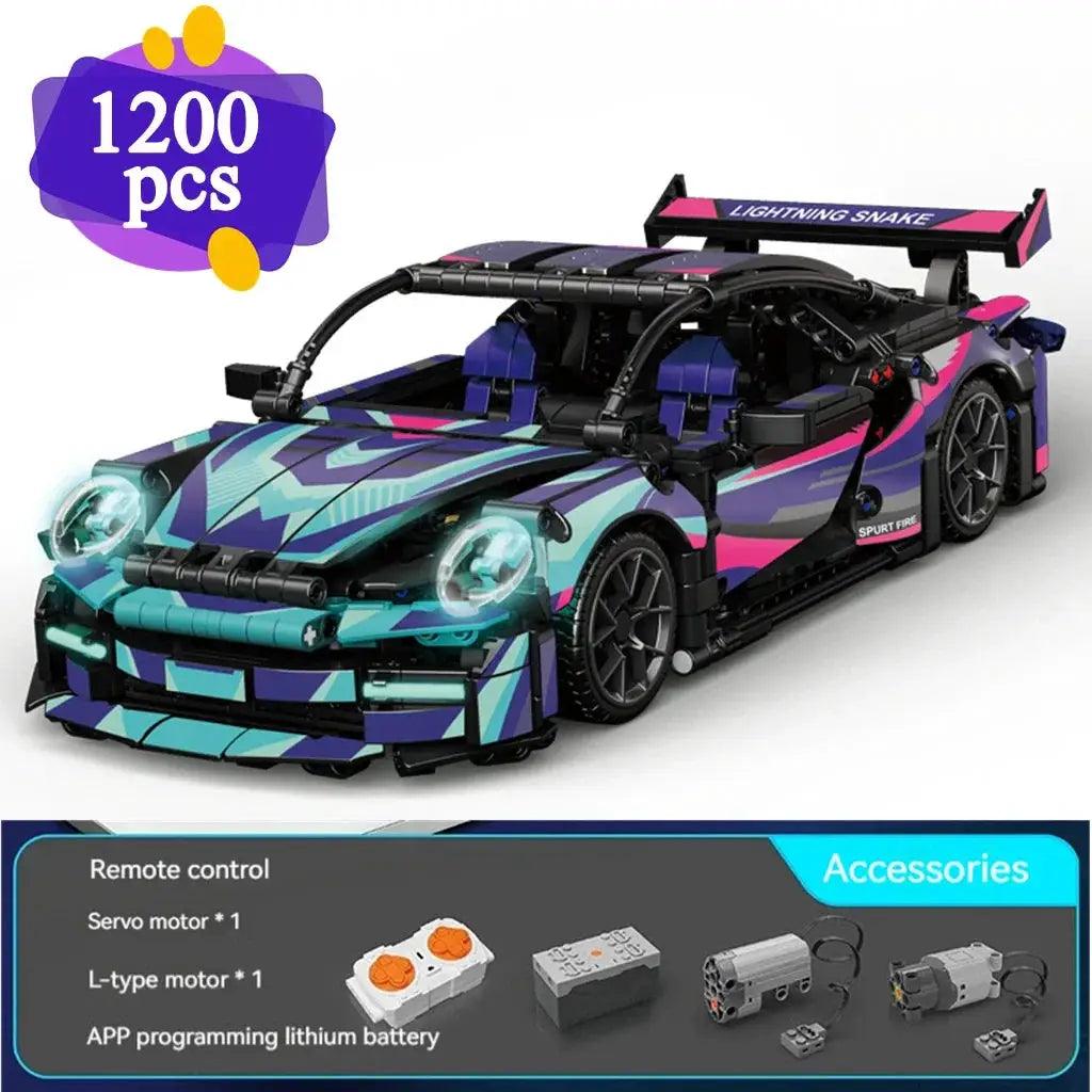 Lego Compatible Building Blocks Car Cyberpunk Lambo -  ToylandEU™