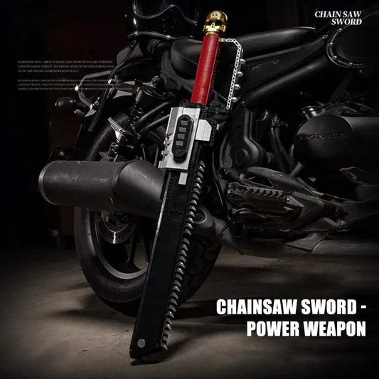 Lego Compatible Building Blocks Chainsaw Model for Movie Scenes - ToylandEU