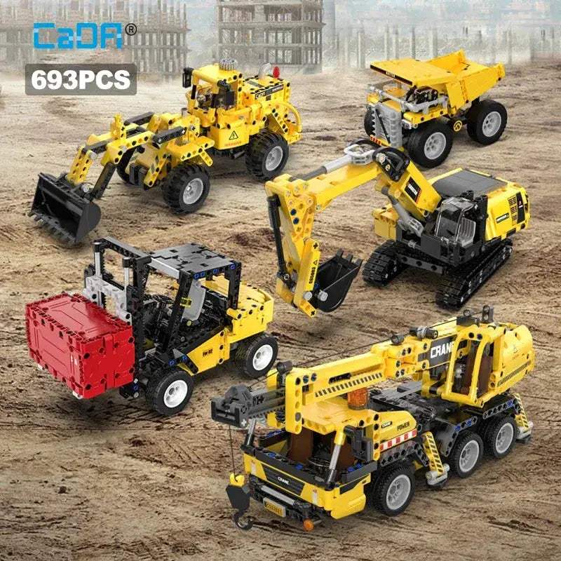 Lego Compatible Building Blocks City Loader And Mining Truck - ToylandEU