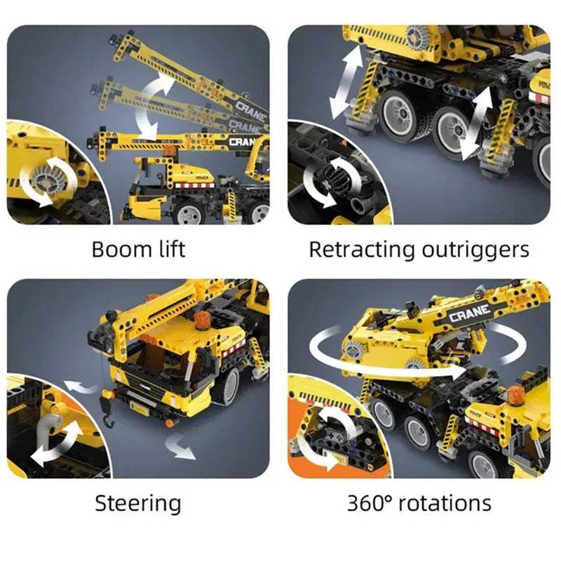 Lego Compatible Building Blocks City Loader And Mining Truck - ToylandEU