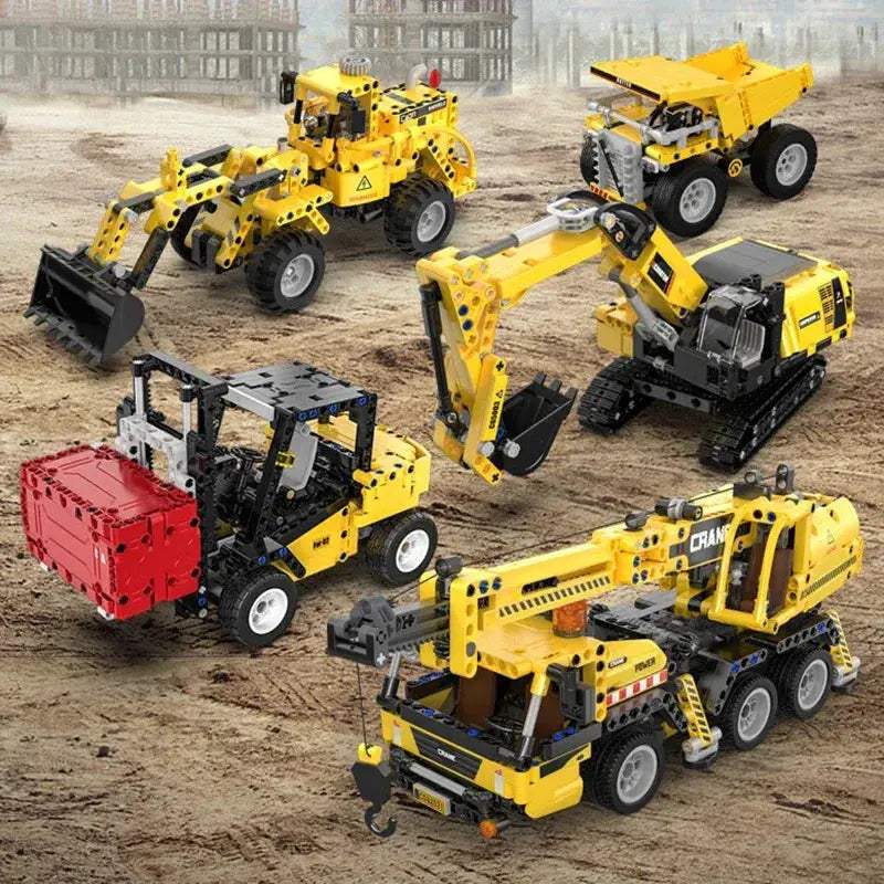 Lego Compatible Building Blocks City Loader And Mining Truck - ToylandEU
