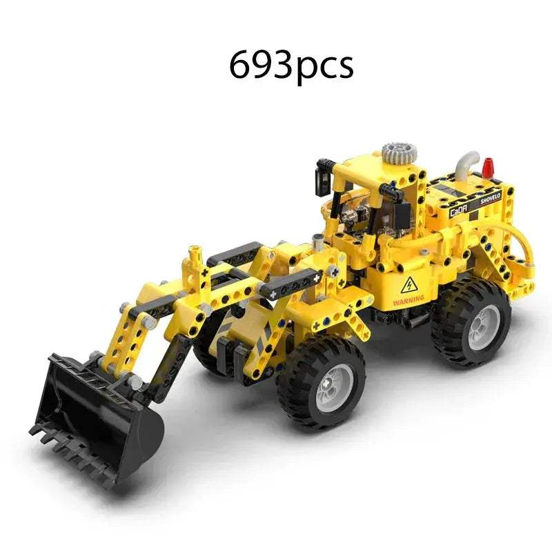 Lego Compatible Building Blocks City Loader And Mining Truck - ToylandEU