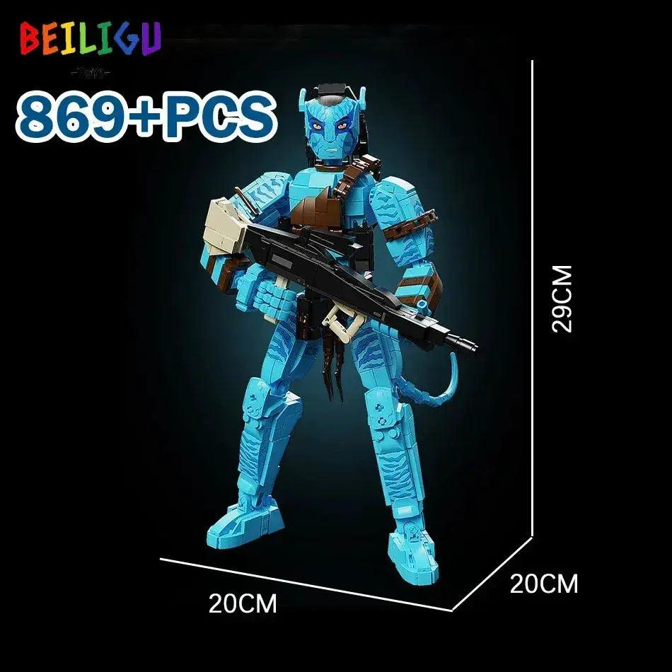  Lego Compatible Building Blocks Dragon Warrior ModelKit -  ToylandEU™