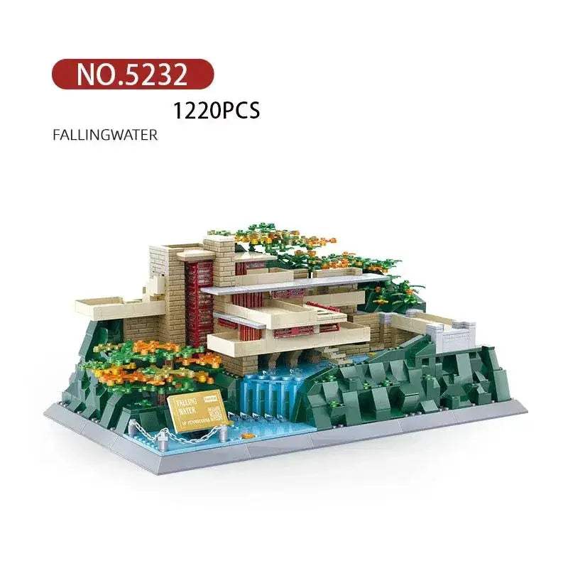 Lego Compatible Building Blocks Educational Street View Villa - ToylandEU