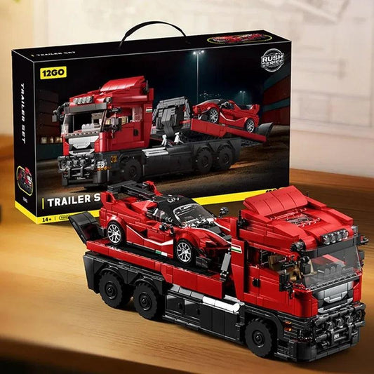  Lego Compatible Building Blocks Educational Trailer -  ToylandEU™