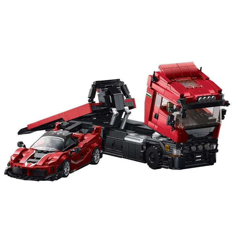 Lego Compatible Building Blocks Educational Trailer Set - ToylandEU