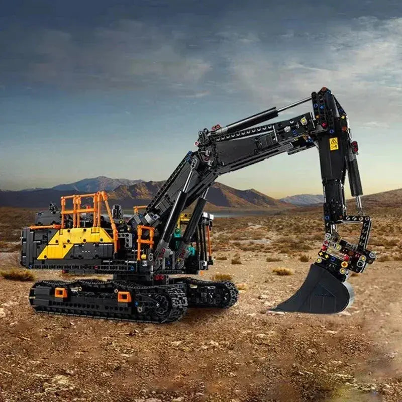 Lego Compatible Building Blocks Excavator Construction Set - ToylandEU