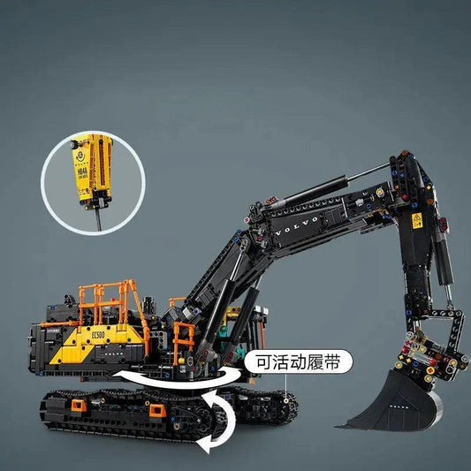  Lego Compatible Building Blocks Excavator Durable Abs -  ToylandEU™