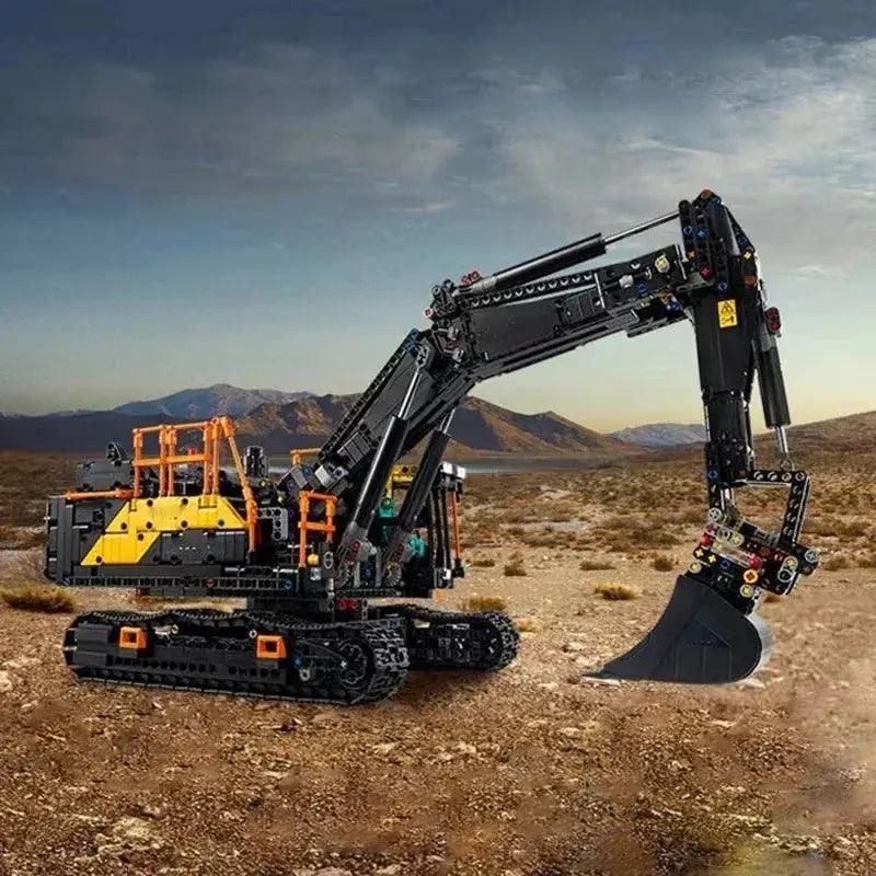  Lego Compatible Building Blocks Excavator Durable Abs -  ToylandEU™