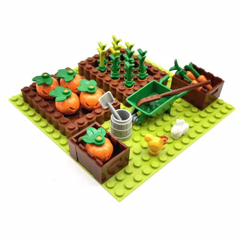  Lego Compatible Building Blocks Farm Animals Edu Set -  ToylandEU™