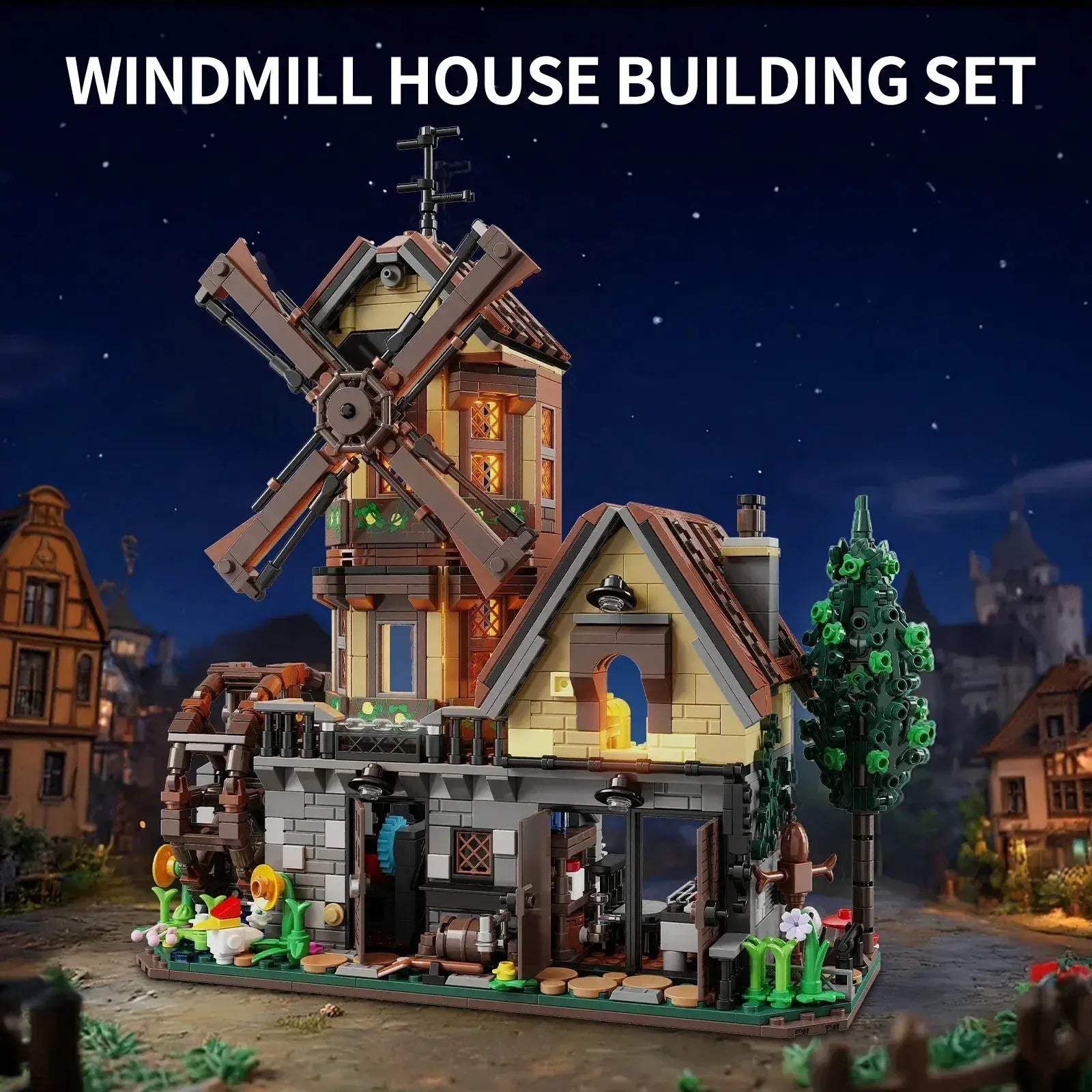 Lego Compatible Building Blocks Farm House Set Educational -  ToylandEU™