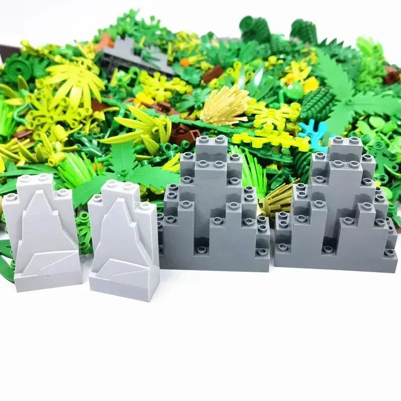 Lego Compatible Building Blocks For Creative Jungle Play - ToylandEU