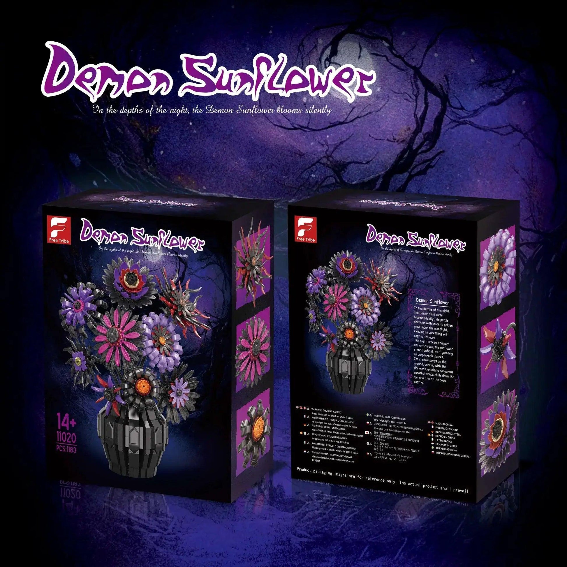  Lego Compatible Building Blocks Gothic Flower Gift -  ToylandEU™