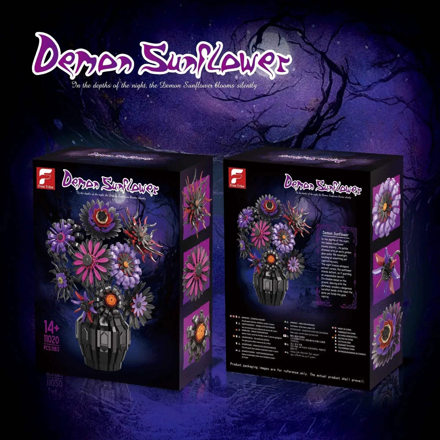  Lego Compatible Building Blocks Gothic Flower Gift -  ToylandEU™