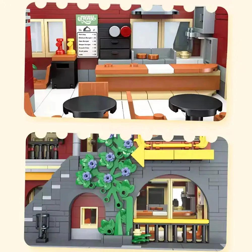  Lego Compatible Building Blocks Light City View Set -  ToylandEU™