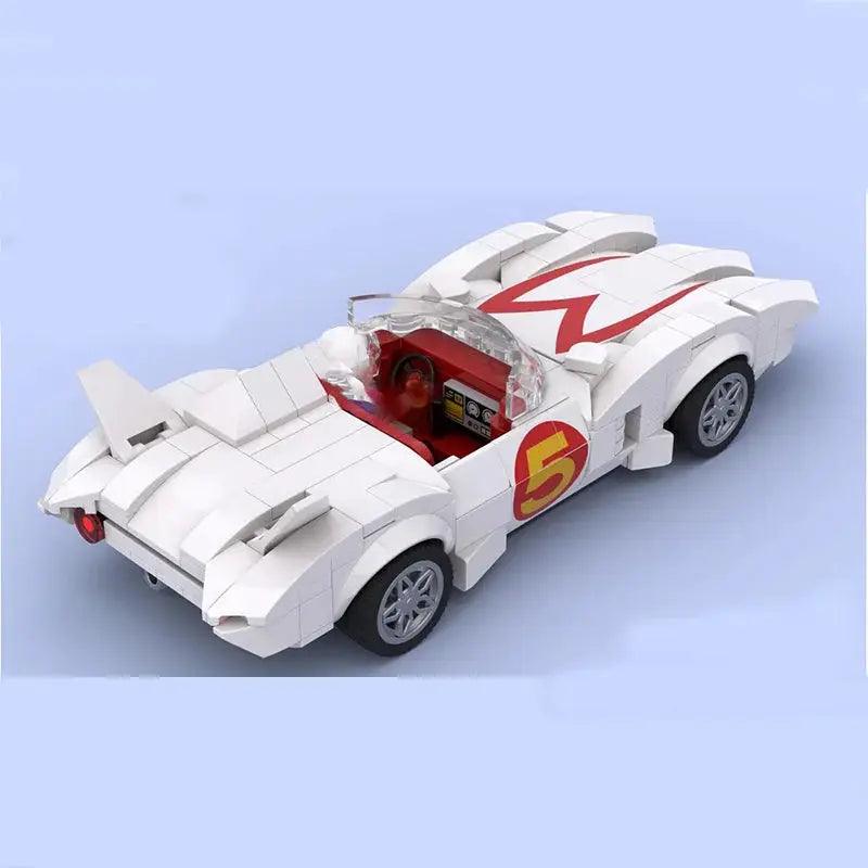  Lego Compatible Building Blocks Mach 5 Racing Car STEM -  ToylandEU™