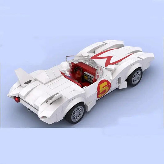  Lego Compatible Building Blocks Mach 5 Racing Car STEM -  ToylandEU™