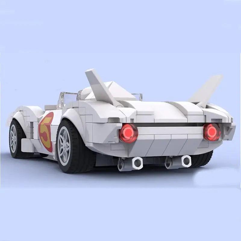  Lego Compatible Building Blocks Mach 5 Racing Car STEM -  ToylandEU™