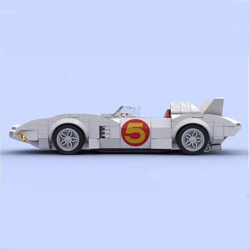  Lego Compatible Building Blocks Mach 5 Racing Car STEM -  ToylandEU™
