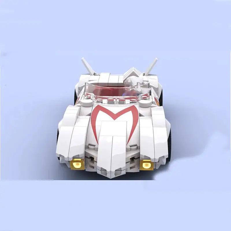  Lego Compatible Building Blocks Mach 5 Racing Car STEM -  ToylandEU™