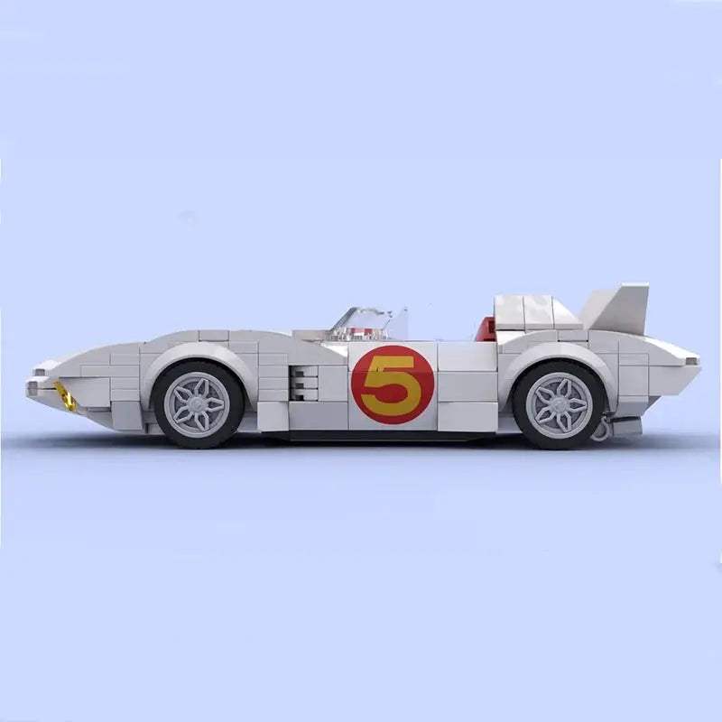 Lego Compatible Building Blocks Mach 5 Racing Car STEM -  ToylandEU™