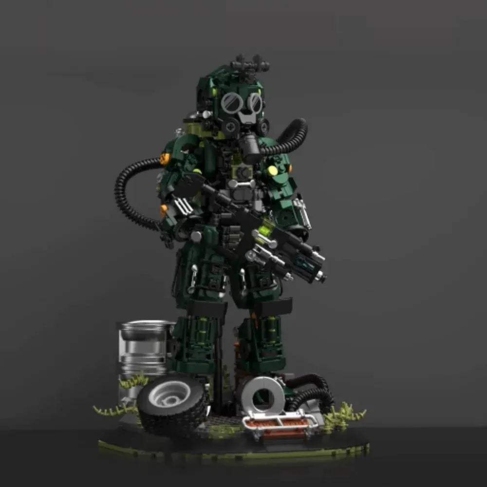 Lego Compatible Building Blocks Mech Warrior Xeno Striker Set Collectible - ToylandEU
