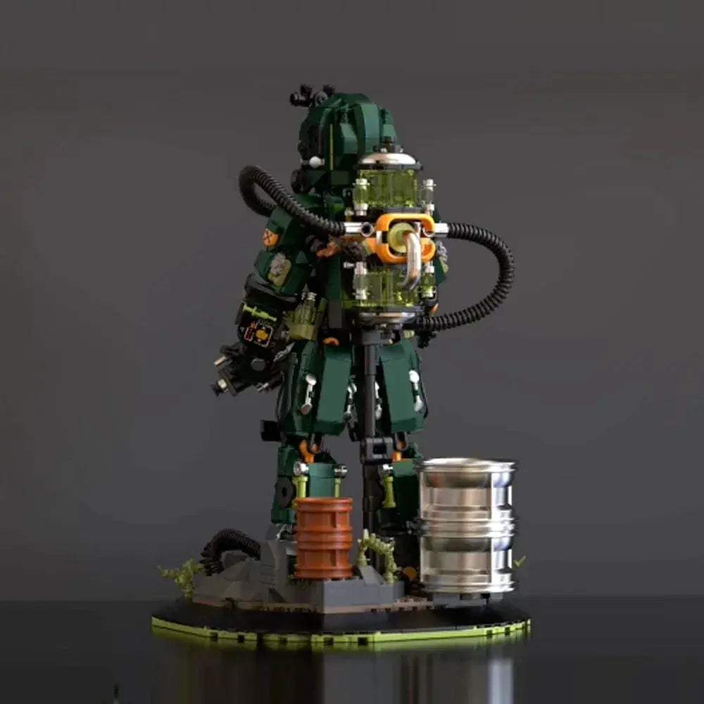 Lego Compatible Building Blocks Mech Warrior Xeno Striker Set Collectible - ToylandEU
