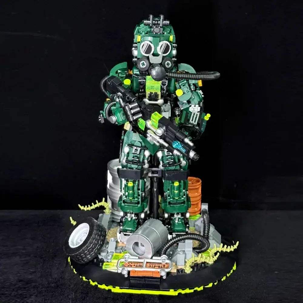 Lego Compatible Building Blocks Mech Warrior Xeno Striker Set Collectible - ToylandEU