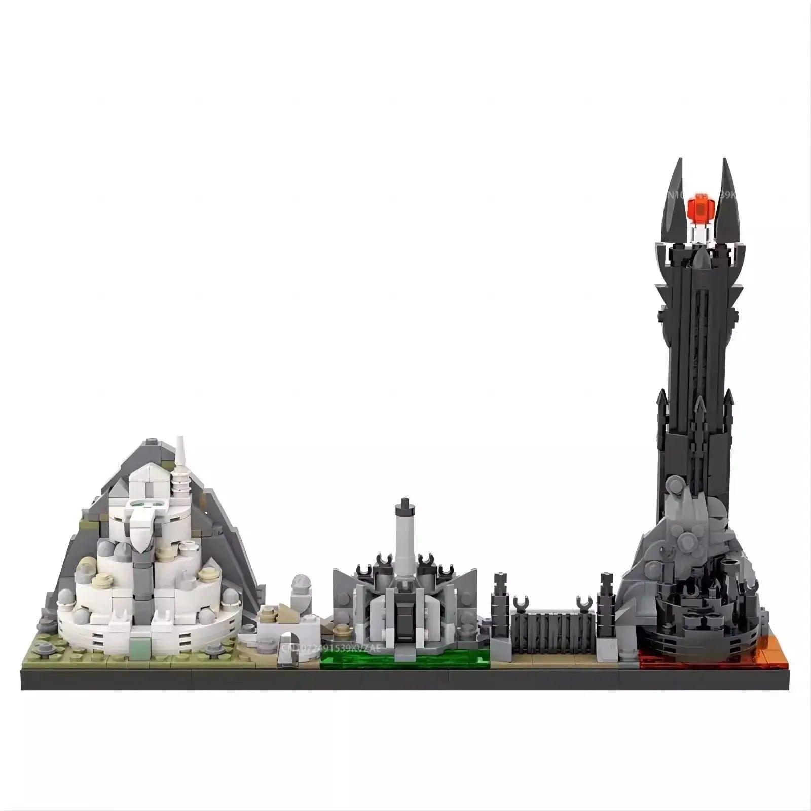  Lego Compatible Building Blocks Minas Tirith Skyline -  ToylandEU™