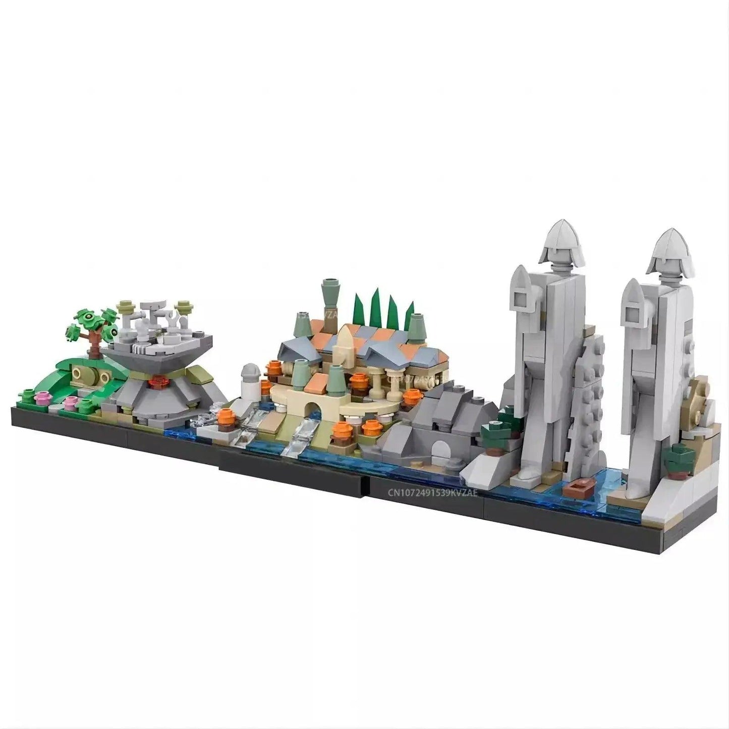  Lego Compatible Building Blocks Minas Tirith Skyline -  ToylandEU™