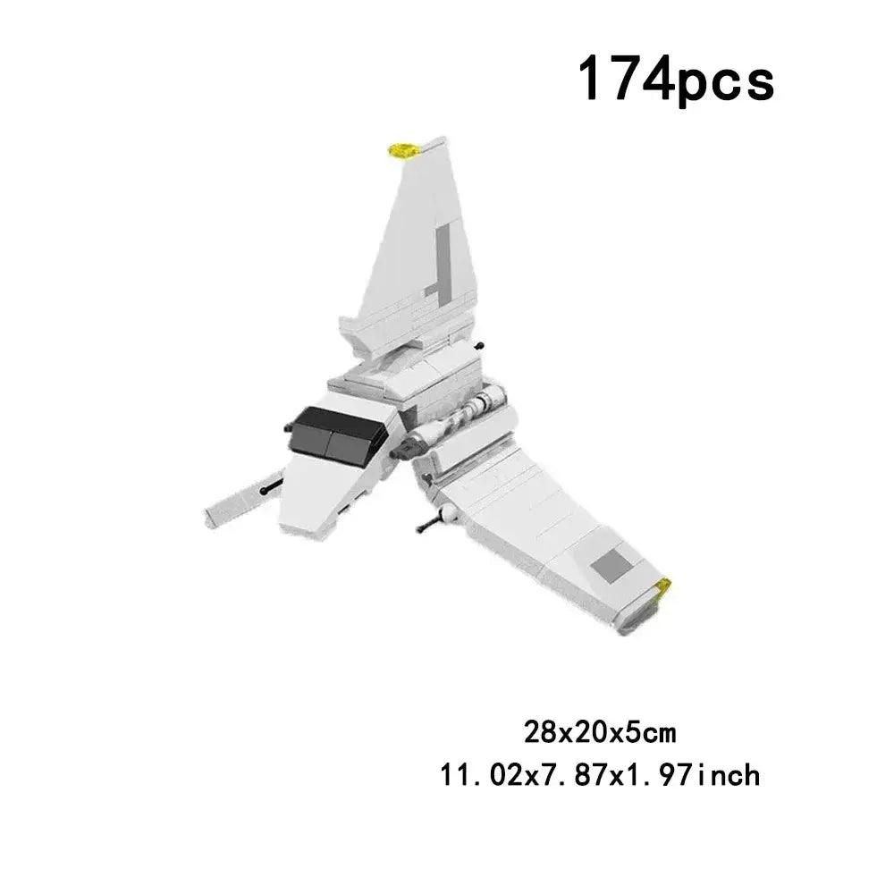  Lego Compatible Building Blocks Mini Empire Shuttle Kit -  ToylandEU™