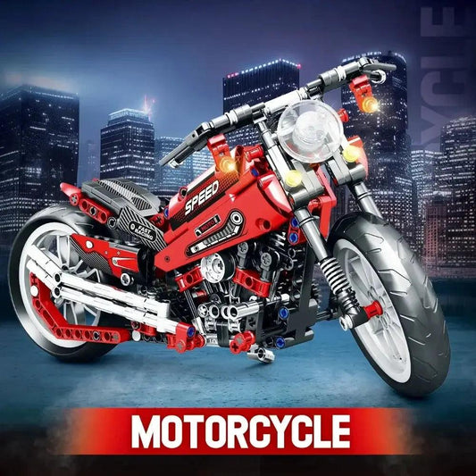  Lego Compatible Building Blocks Motorcycle Set For Kids -  ToylandEU™