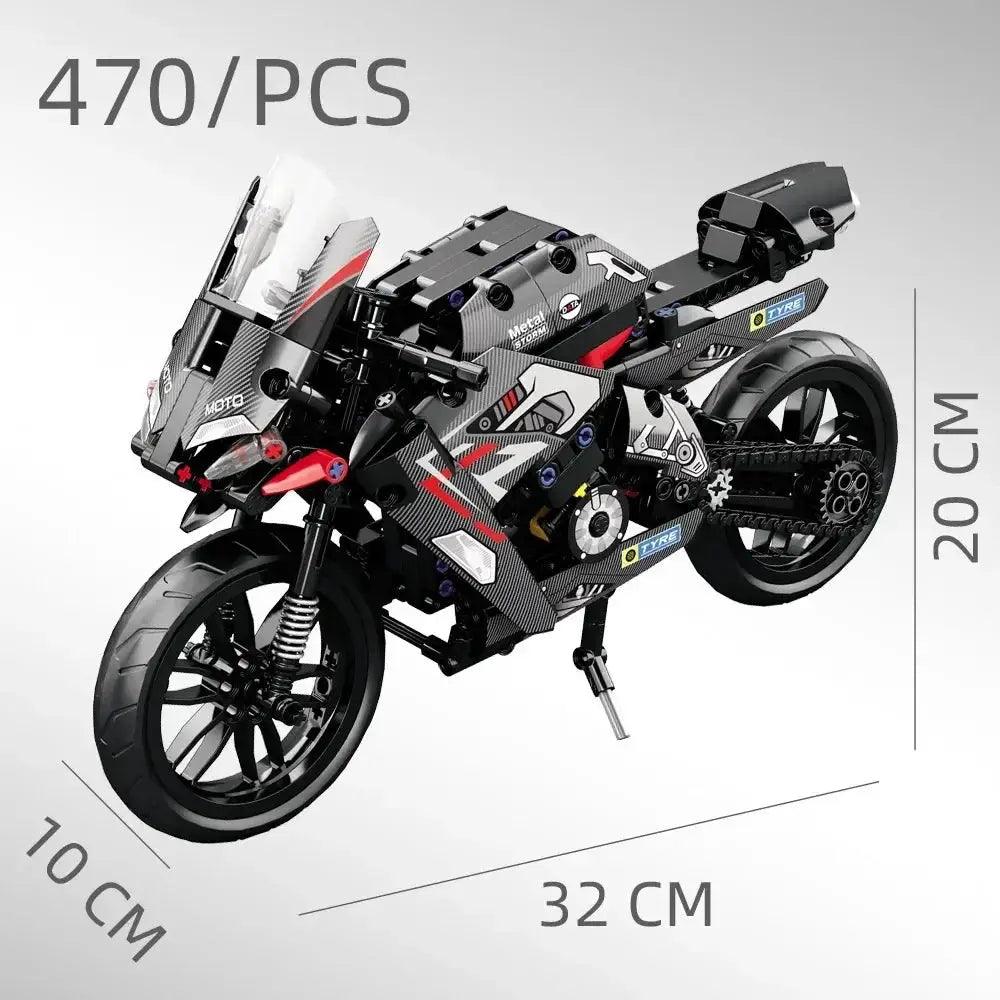  Lego Compatible Building Blocks Motorcycle Set For Kids -  ToylandEU™
