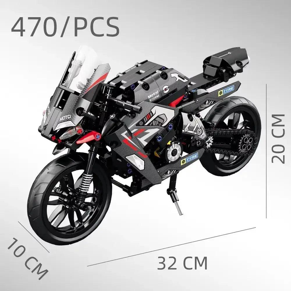  Lego Compatible Building Blocks Motorcycle Set For Kids -  ToylandEU™