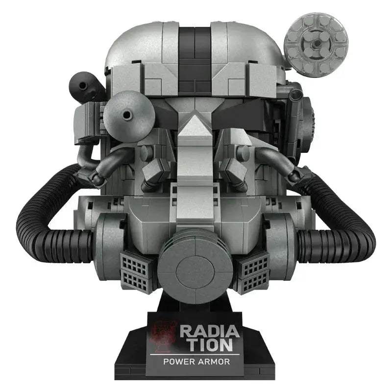 Lego Compatible Building Blocks Power Armor Helmet Desktop Decor - ToylandEU
